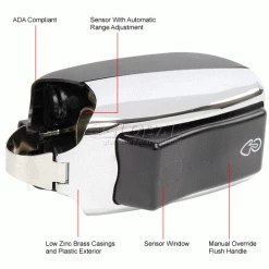 Sloan® Optima Systems Toilet & Urinal Retrofit Sensor Flush Valve,EBV-200-A -Valves Online Shop 236697 1wco