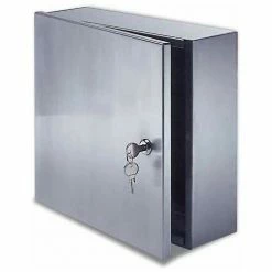 Acudor Surface Mount Valve Box Satin Polish, 12 x 12 x 6