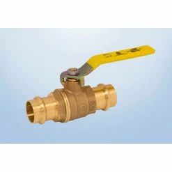 American Valve G111 1-1/2" Press Fit Full Port Ball Valve - Lead Free - Pkg Qty 10