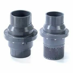 American Valve P430s-3 Check Valve, Vertical Foot Swing, Epdm, Schd 80, Socket, 3", Pvc - Pkg Qty 4