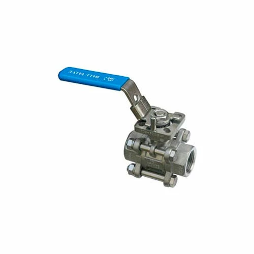 Bi-Torq 3/4" 3-Pc SS NPT Ball Valve With Manual Locking Handle 3 Bi-Torq 3/4" 3-Pc SS NPT Ball Valve With Manual Locking Handle
