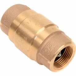 Strataflo 1" FNPT Brass Check Valve with Buna-N Rubber Poppet