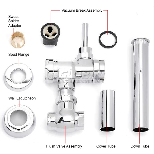 American Standard 6047.161 Manual Flush Valve For Toilets, 1.6 GPF 11 American Standard 6047.161 Manual Flush Valve For Toilets, 1.6 GPF - Image 9