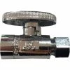Jones Stephens 1/4 Turn Straight Supply Stop Valve, Chrome Plated, 1/2" SWT x 3/8" OD Comp 1 Jones Stephens 1/4 Turn Straight Supply Stop Valve, Chrome Plated, 1/2" SWT x 3/8" OD Comp -Valves Online Shop JO5 S10332