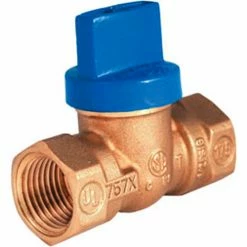 Legend Valve® 3/4" T-3001 Forged Brass Gas Valve, Tee Handle - 102-614