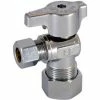 Legend Valve® 5/8ODx3/8OD T595 No Lead Chrome Brass 1/4 Turn Angle Stop Valve - 114-604NL 2 Legend Valve® 5/8ODx3/8OD T595 No Lead Chrome Brass 1/4 Turn Angle Stop Valve - 114-604NL -Valves Online Shop LVD 114 604NL