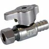 Legend Valve® 1/2 PEX x 3/8" OD T-596NL No Lead Chrome Brass Stop Valve - 114-709NL -Valves Online Shop LVD 114 709NL