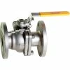 Kingdom 2 In. Stainless Steel Flanged Full Port Ball Valve - 2 Piece - Direct Mount - 300 PSI