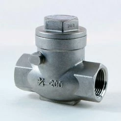 YIH 1-1/4 In. 316 Stainless Steel Swing Check Valve - 200 PSI