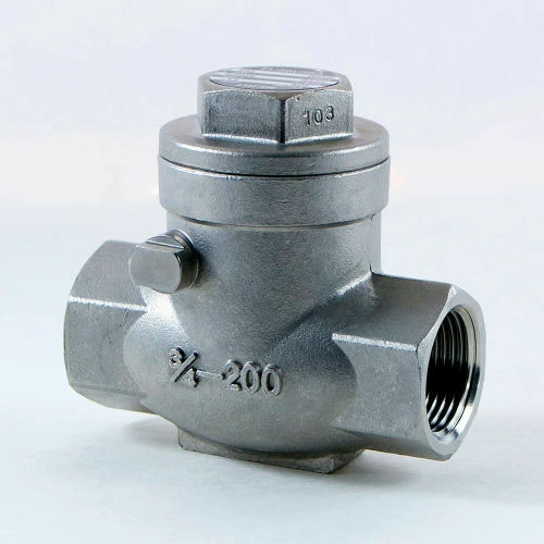 YIH 3 In. 316 Stainless Steel Swing Check Valve - 200 PSI 3 YIH 3 In. 316 Stainless Steel Swing Check Valve - 200 PSI