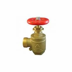 Moon American, Angle Hose Valve, 170-2521, 2-1/2" NH, Brass