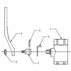 Speakman SE-914-T Replacement Stay Open Ball Valve