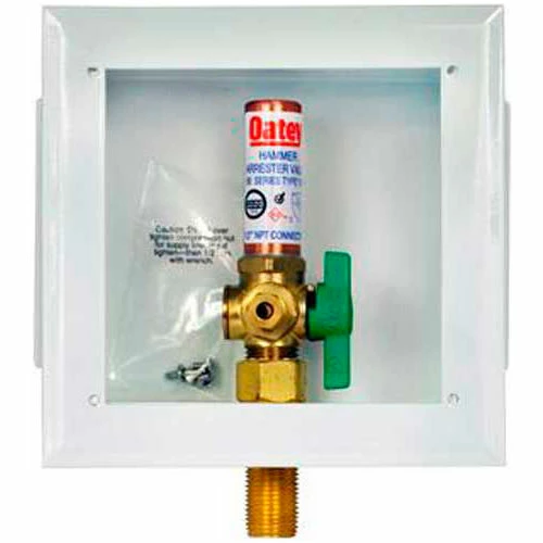 Oatey 38687 Metal Ice Maker Box Plain Box, No Valves, Standard Pack 3 Oatey 38687 Metal Ice Maker Box Plain Box, No Valves, Standard Pack