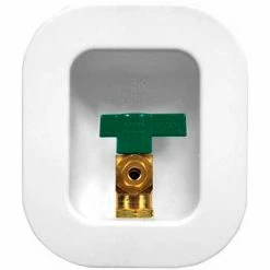 Oatey 39136 I2K Ice Maker Box with Nails 1/4 Turn, F1807, Low Lead, Standard Pack - Pkg Qty 6