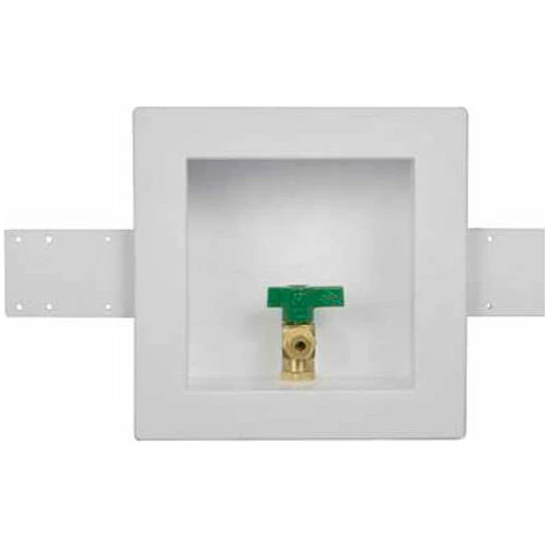 Oatey 39148 Ice Maker Outlet Box 1/4 Turn, Brass Hammer Ball Valve, Low Lead, CPVC, Std - Pkg Qty 6 3 Oatey 39148 Ice Maker Outlet Box 1/4 Turn, Brass Hammer Ball Valve, Low Lead, CPVC, Std - Pkg Qty 6