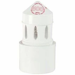 Oatey 39224 Sure-Vent Air Admittance Valve 500 DFU Capacity 3" x 4" Schedule 40 ABS adapter - Pkg Qty 6