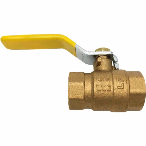 THEWORKS® LF Brass Full Port Ball Valve - Threaded - 1-1/2 3 THEWORKS® LF Brass Full Port Ball Valve - Threaded - 1-1/2