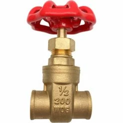 THEWORKS® LF Heavy Pattern Brass Gate Valve - 3/4 SWT
