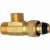 THEWORKS® Comp EZ Tee Adapter - 3/8" Female Comp x 3/8" OD x 3/8"OD -Valves Online Shop VA1 MTS135