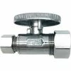 THEWORKS® 1/4 Turn Straight Stop - 5/8"OD x 3/8"OD 2 THEWORKS® 1/4 Turn Straight Stop - 5/8"OD x 3/8"OD -Valves Online Shop VA1 QTS118