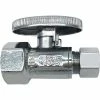 THEWORKS® 1/4 Turn Straight Stop - 1/2" FIP x 3/8"OD -Valves Online Shop VA1 QTS122