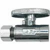 THEWORKS® 1/4 Turn Straight Stop - 1/2" SWT x 3/8"OD 2 THEWORKS® 1/4 Turn Straight Stop - 1/2" SWT x 3/8"OD -Valves Online Shop VA1 QTS130